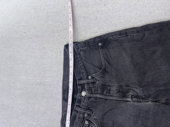 LEVI STRAUSS AND CO SHORTS VINTAGE BLACK MEN PRE OWNED XS