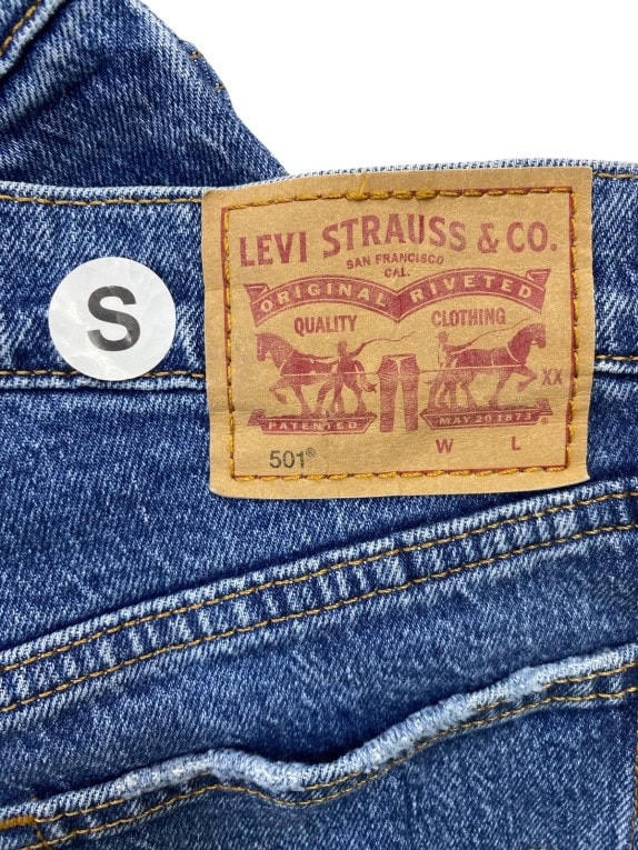 LEVI STRAUSS AND CO ΤΖΙΝ ΠΑΝΤΕΛΟΝΙ CLASSIC WASHED BLUE UNISEX PRE OWNED S