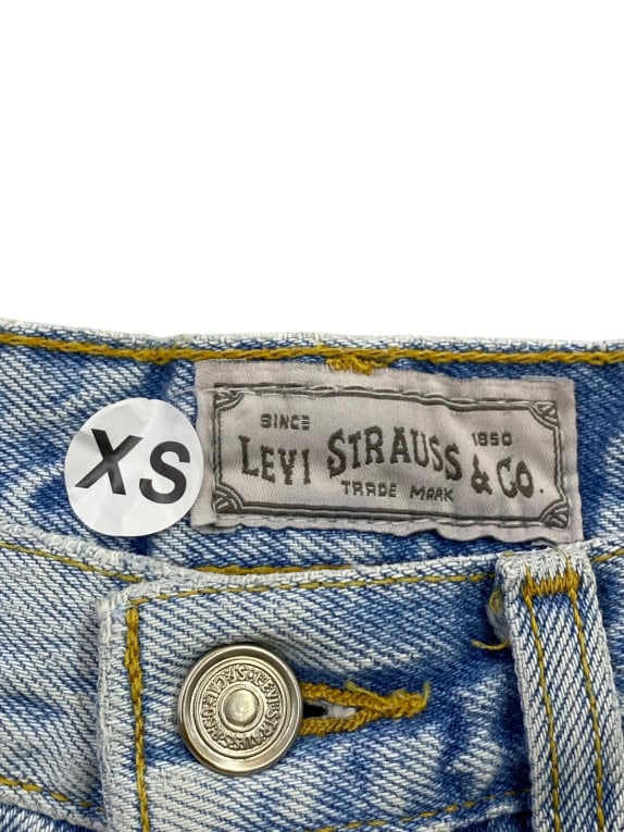 LEVI STRAUSS AND CO ΤΖΙΝ ΠΑΝΤΕΛΟΝΙ WASHED BLUE ΓΥΝΑΙΚΕΙΟ PRE OWNED XS
