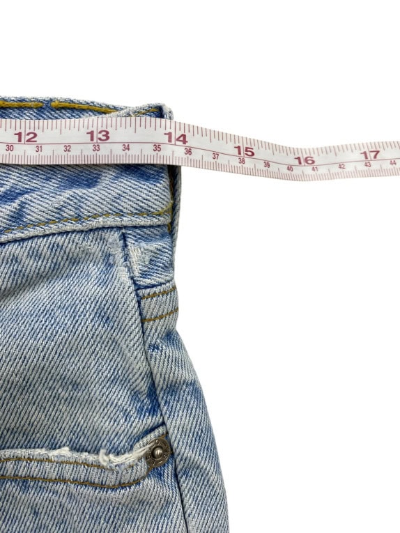 LEVI STRAUSS AND CO ΤΖΙΝ ΠΑΝΤΕΛΟΝΙ WASHED BLUE ΓΥΝΑΙΚΕΙΟ PRE OWNED XS