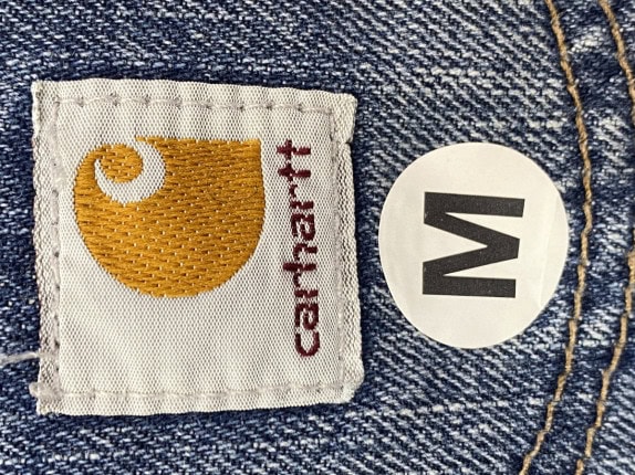 CARHARTT  STRAUSS ΤΖΙΝ ΠΑΝΤΕΛΟΝΙ CLASSIC ΜΠΛΕ ΑΝΤΡΙΚΟ PRE OWNED M,