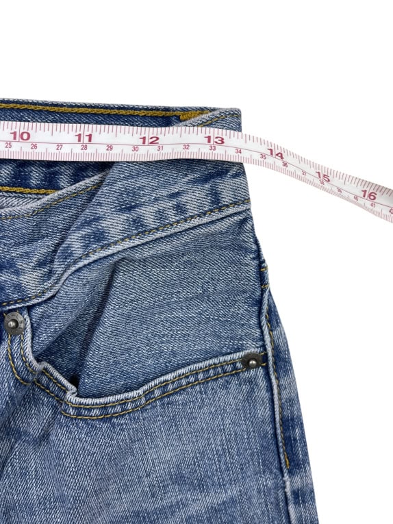LEVI'S 505 DENIM SHORTS BLUE UNISEX XS