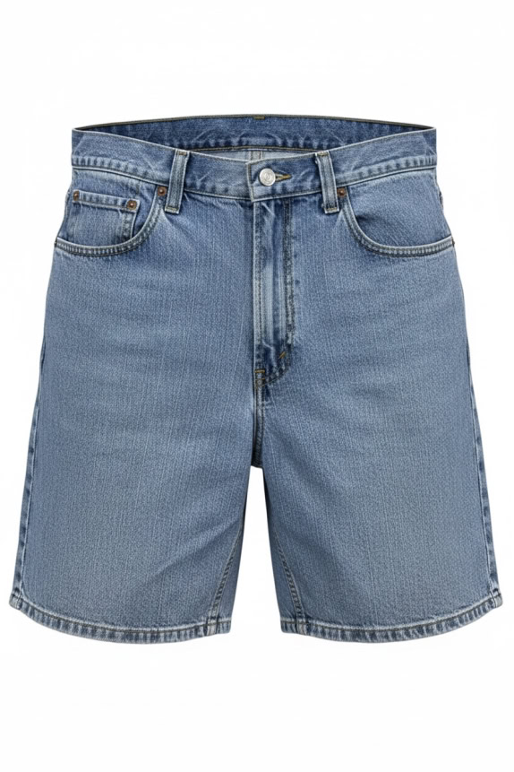 LEVI'S 505 ΤΖΙΝ ΣΟΡΤΣ STRAIGHT FIT ΑΝΟΙΧΤΟ ΜΠΛΕ UNISEX M