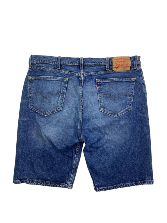 LEVI'S 505 DENIM SHORTS VINTAGE STYLE RED TAB BLUE UNISEX XXL