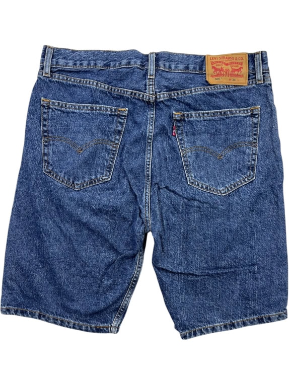 LEVI\'S 505 bermuda jeans blu unisex L