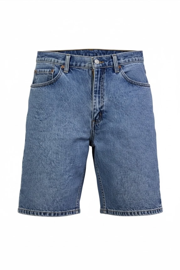 LEVI'S 550 RELAXED FIT DENIM SHORTS BLUE UNISEX M