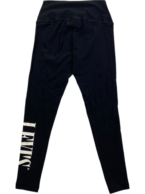 LEVI'S HIGH-RISE ATHLETIC LOGO LEGGINGS BLACK WOMEN'S S