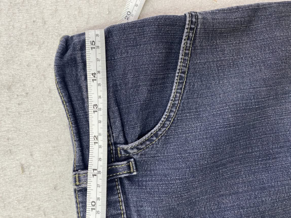 LEVIS CARGO SHORTS WASHED BLUE MEN PRE OWNED S