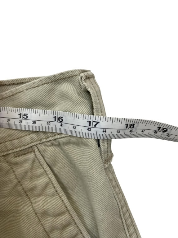 LEVIS CARGO SHORTS UTILITY BEIGE UOMO PRE OWNED L