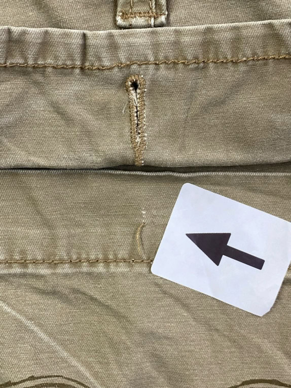 LEVIS CARGO ΒΕΡΜΟΥΔΑ UTILITY ΧΑΚΙ ΑΝΤΡΙΚΟ PRE OWNED L