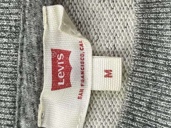 LEVIS CREWNECK MINIMAL ΓΚΡΙ ΓΥΝΑΙΚΕΙΟ PRE OWNED M