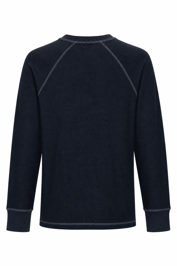 1980s LEVIS CREWNECK MINIMAL ΜΑΥΡΟ ΑΝΤΡΙΚΟ PRE OWNED L