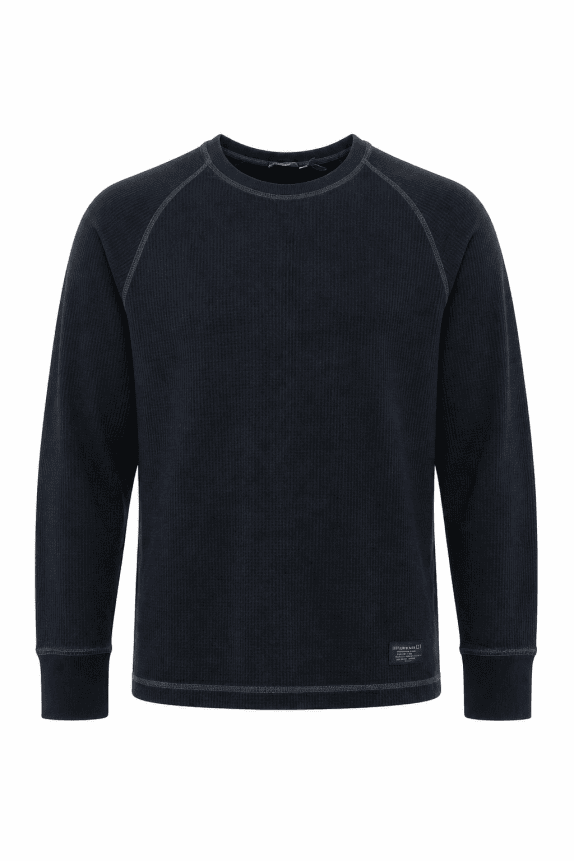 1980s LEVIS CREWNECK MINIMAL ΜΑΥΡΟ ΑΝΤΡΙΚΟ PRE OWNED L