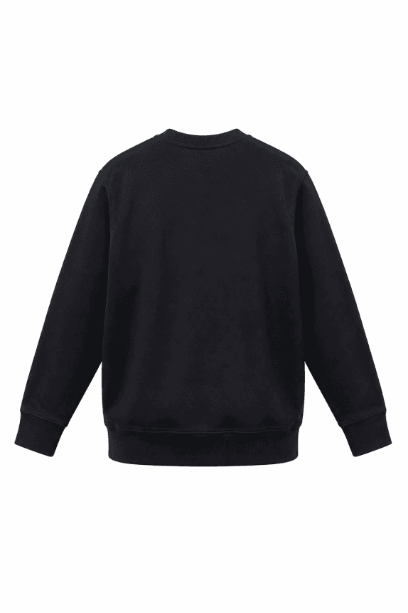 LEVIS CREWNECK MINIMAL BLACK MEN PRE OWNED L