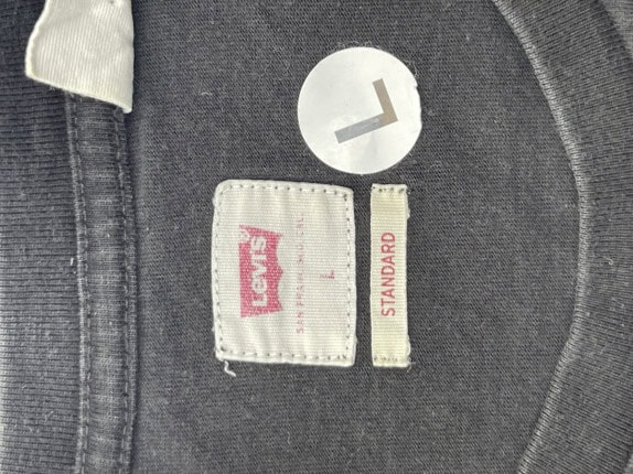 LEVIS GRAFIC TEE ΜΑΥΡΟ ΑΝΤΡΙΚΟ PRE OWNED L