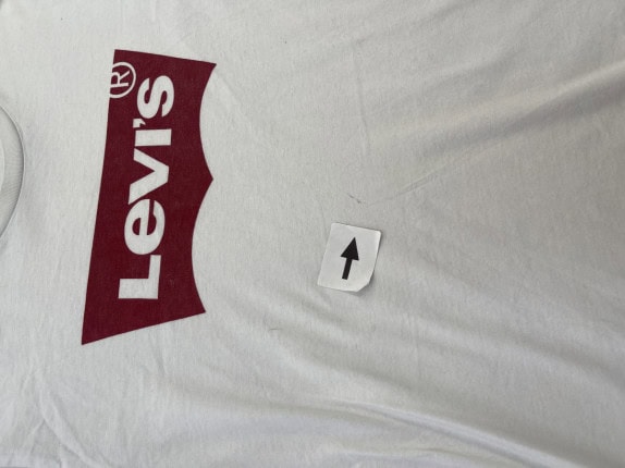 LEVIS GRAHIC TEE VINTAGE BIANCO UOMO PRE OWNED M