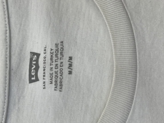 LEVIS GRAHIC TEE VINTAGE BIANCO UOMO PRE OWNED M