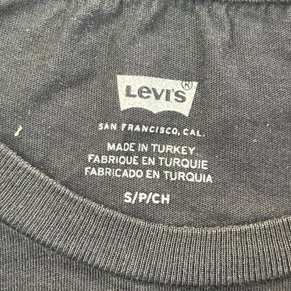 LEVIS GRAPHIC TEE MINIMAL ΜΑΥΡΟ ΓΥΝΑΙΚΕΙΟ PRE OWNED