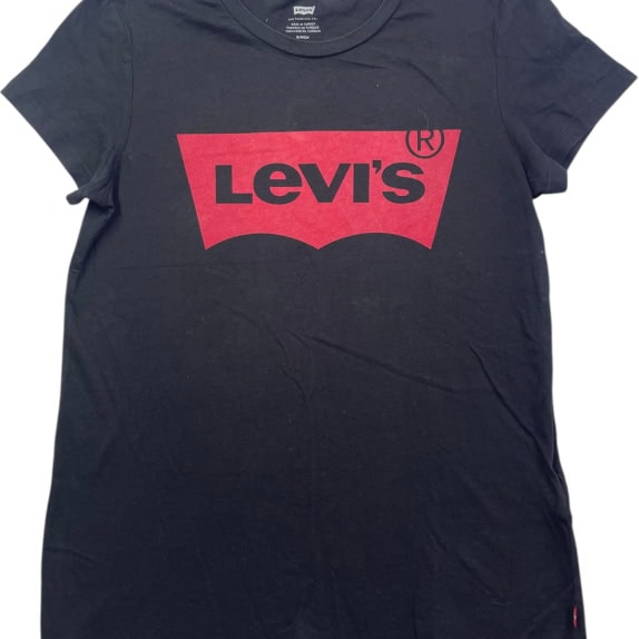 LEVIS GRAPHIC TEE MINIMAL ΜΑΥΡΟ ΓΥΝΑΙΚΕΙΟ PRE OWNED