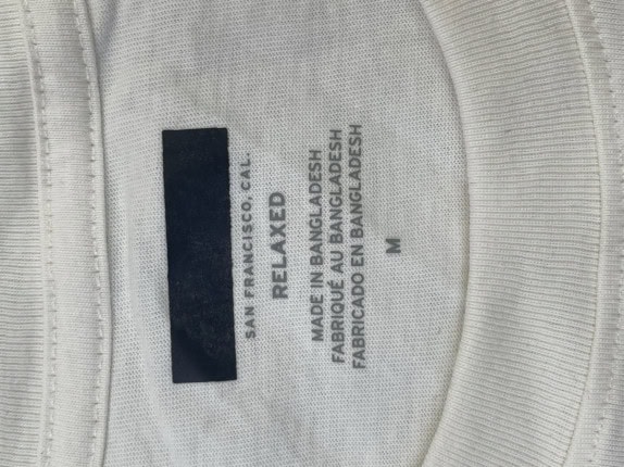 LEVIS GRAPHIC TEE VINTAGE CREAM UOMO PRE OWNED M