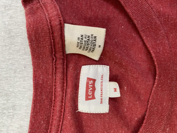 LEVIS GRAPHIC TEE WASHED RED ΑΝΤΡΙΚΟ PRE OWNED M