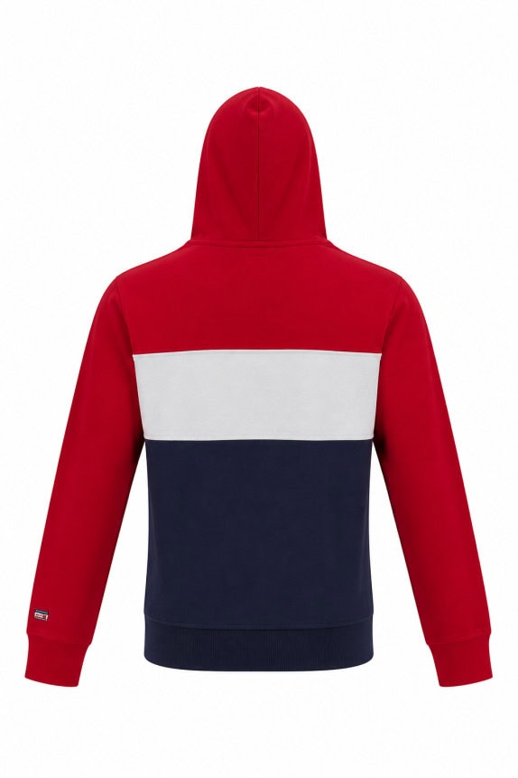 LEVIS HOODIE COLORBLOCK RED MEN PRE OWNED S