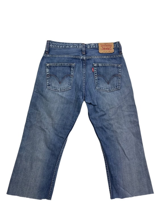 LEVI'S JEANS 507 Y2K LOGO ΜΠΛΕ UNISEX S