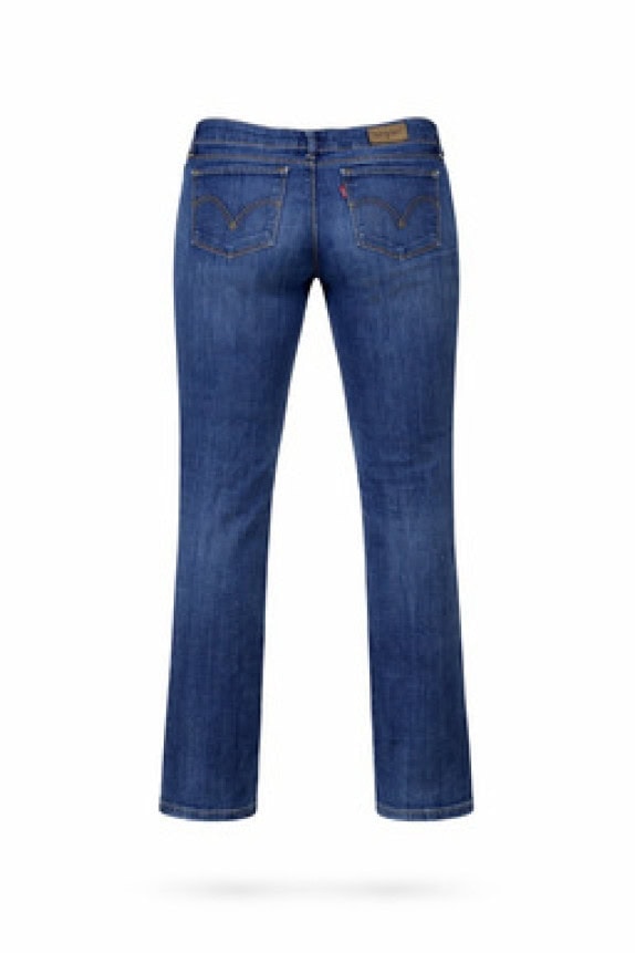LEVIS JEANS BOOTCUT ΜΠΛΕ ΑΝΤΡΙΚΟ PRE OWNED S