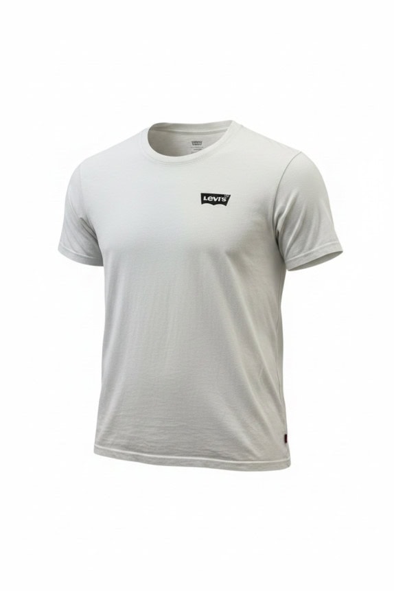 LEVIS ΚΟΝΤΟΜΑΝΙΚΗ ΜΠΛΟΥΖΑ MINIMAL ΥΠΟΛΕΥΚΟ ΑΝΤΡΙΚΟ PRE OWNED L