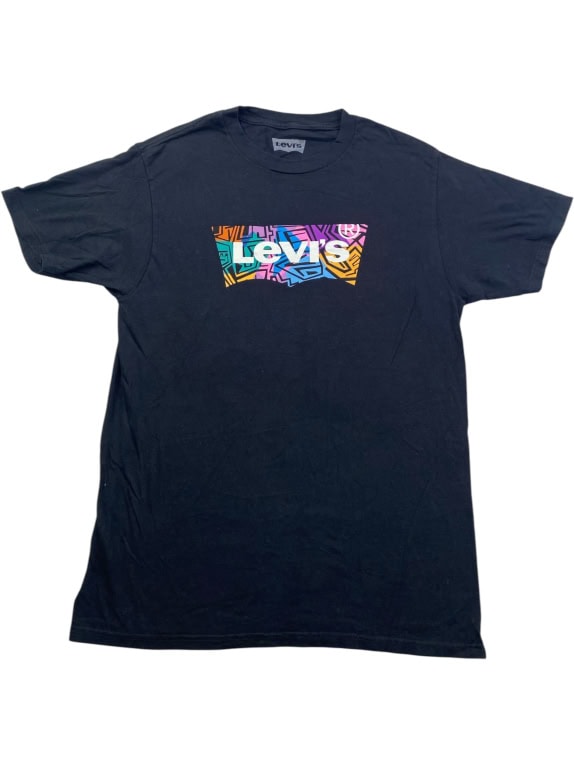 LEVI'S ΜΠΛΟΥΖΑΚΙ T-SHIRT BATWING LOGO ΜΑΥΡΟ UNISEX MEDIUM