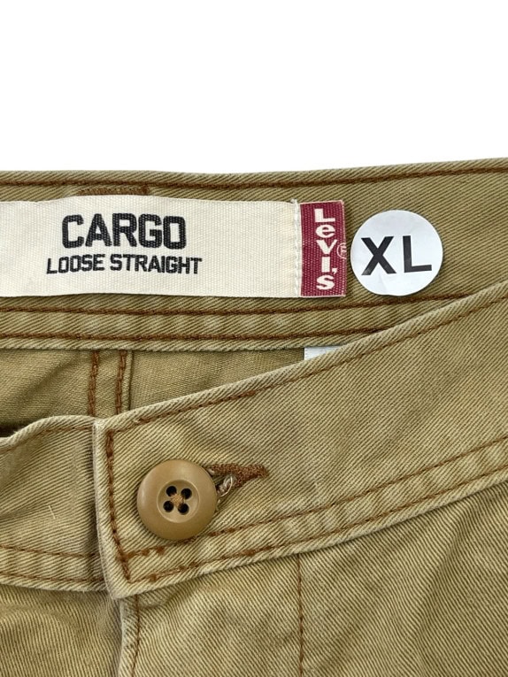 LEVIS ΠΑΝΤΕΛΟΝΙ CARGO UTILITY KHAKI ΑΝΤΡΙΚΟ PRE OWNED XL