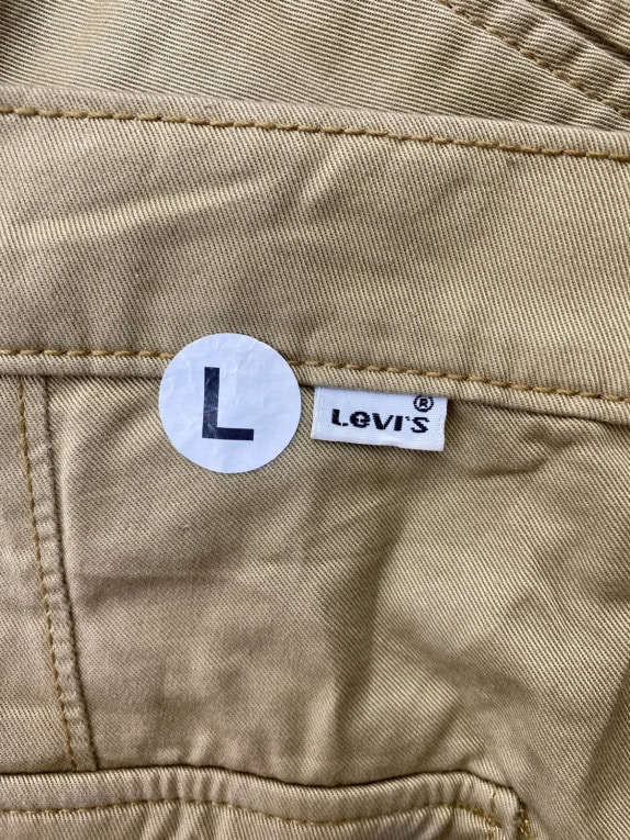 LEVIS CARGO PANTS UTILITY KHAKI MENS PRE OWNED L