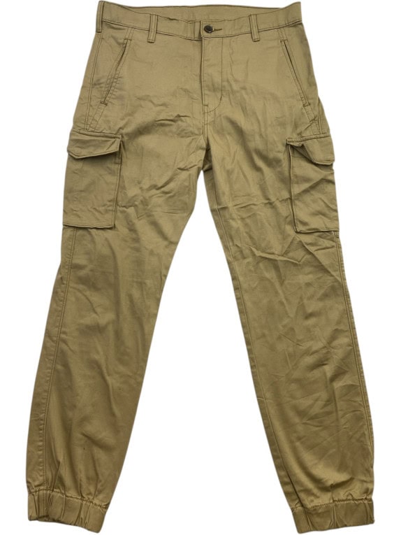 LEVIS CARGO PANTS UTILITY KHAKI MENS PRE OWNED L