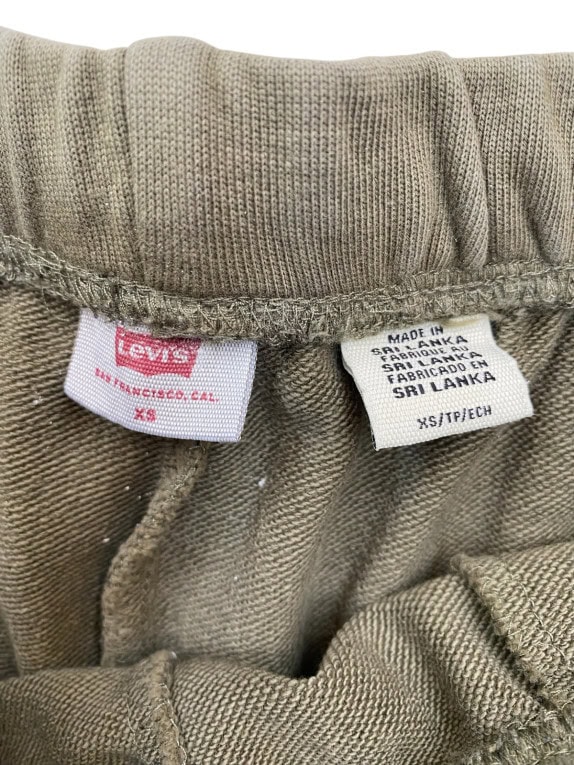 LEVIS ΠΑΝΤΕΛΟΝΙ JOGGER MINIMAL ΠΡΑΣΙΝΟ ΑΝΤΡΙΚΟ PRE OWNED XS