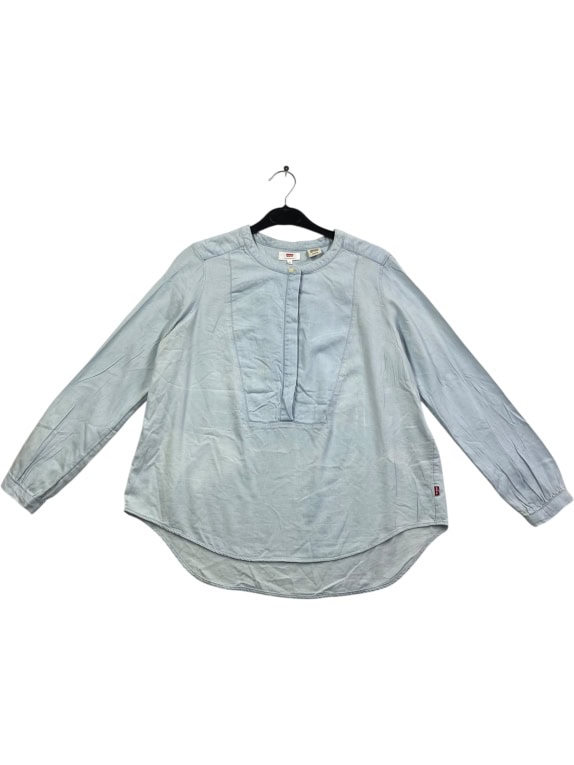 LEVI'S ΠΟΥΚΑΜΙΣΑ/MΠΛΟΥΖΑ DENIM LOOK LIGHT BLUE ΓΥΝΑΙΚΕΙΑ XS