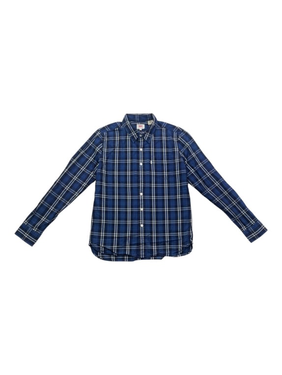 LEVI\'S CAMICIA CASUAL A QUADRI BLU DA UOMO S