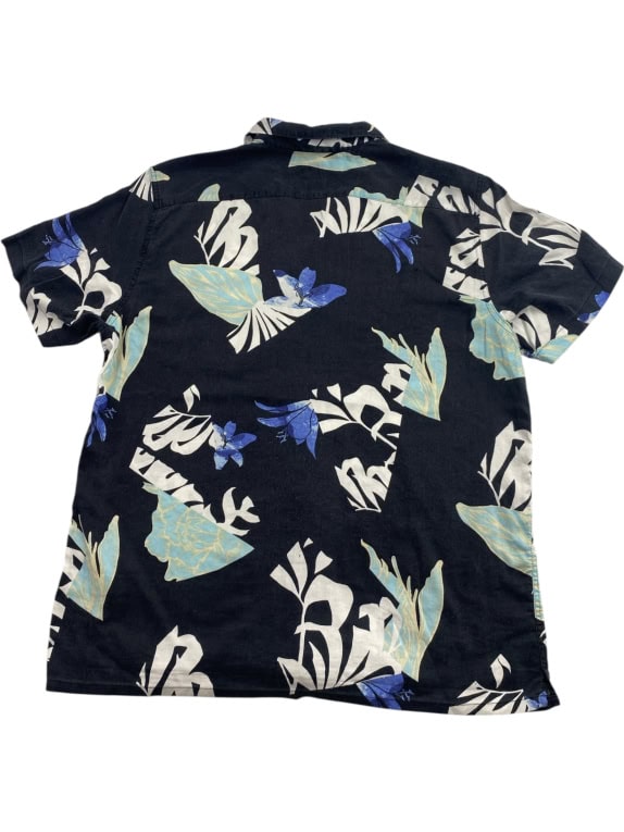 LEVI'S SHIRT WITH FLORAL PRINT BLACK MEN L