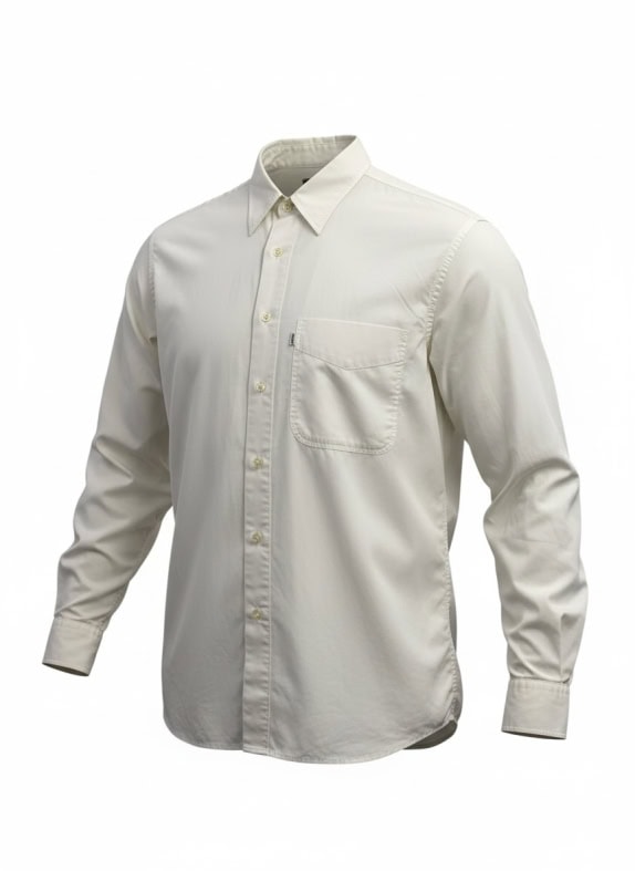 LEVI\'S CAMICIA VINTAGE LOGO CREAM UOMO L