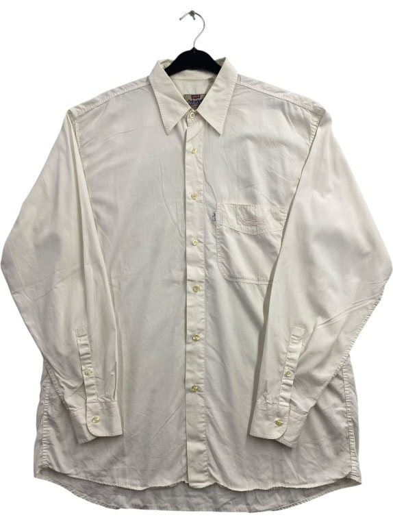 LEVI\'S CAMICIA VINTAGE LOGO CREAM UOMO L