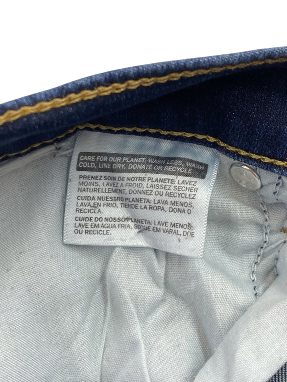 LEVIS PREMIUM JEANS CLASSIC WASHED BLUE WOMEN PRE OWNED XS