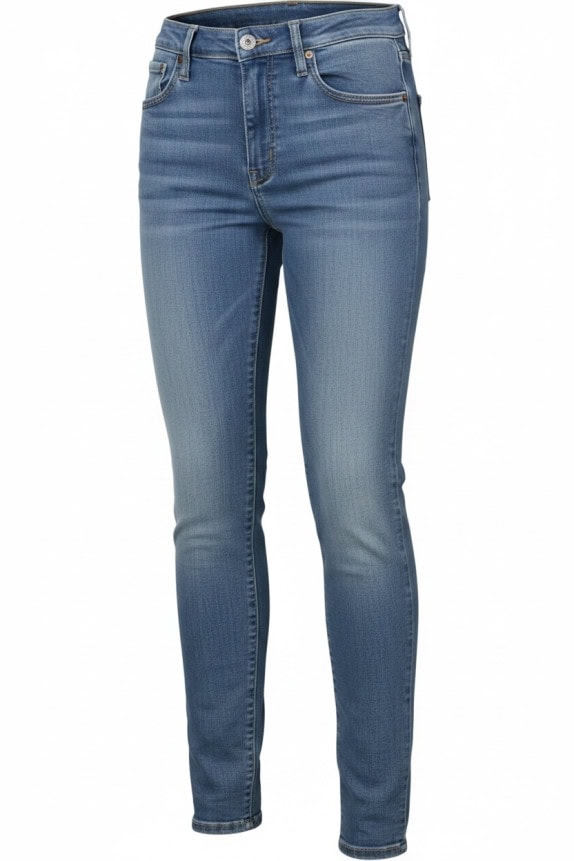 LEVIS PREMIUM ΤΖΙΝ ΠΑΝΤΕΛΟΝΙ MINIMAL WASHED BLUE ΓΥΝΑΙΚΕΙΟ PRE OWNED XS