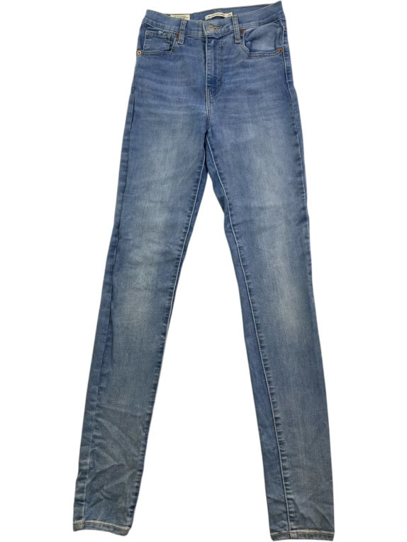 LEVIS PREMIUM ΤΖΙΝ ΠΑΝΤΕΛΟΝΙ MINIMAL WASHED BLUE ΓΥΝΑΙΚΕΙΟ PRE OWNED XS