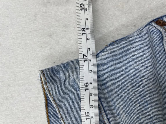 LEVIS SHORTS DENIM LIGHT BLUE ΑΝΤΡΙΚΟ PRE OWNED L