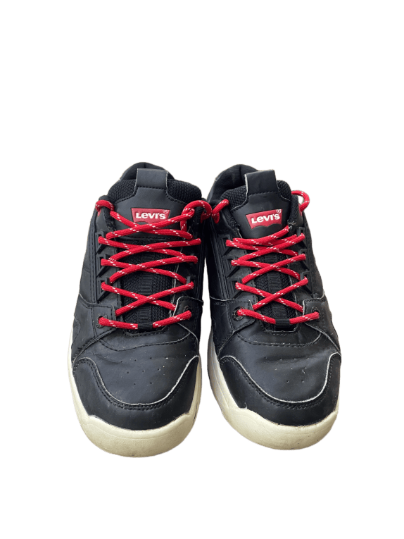 LEVIS SNEAKERS STREETWEAR ΜΑΥΡΟ ΑΝΤΡΙΚΟ PRE OWNED EU 39