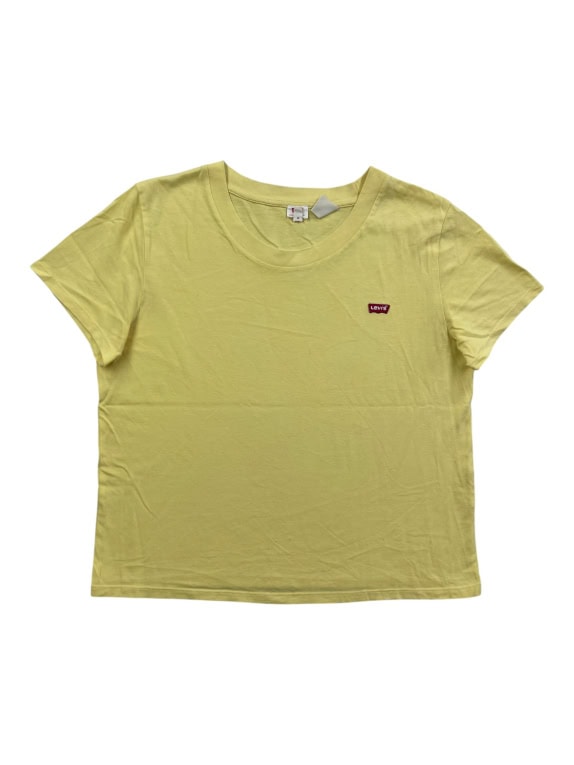 LEVI'S T-SHIRT CASUAL ΜΙΚΡΟ ΛΟΓΟΤΥΠΟ ΚΙΤΡΙΝΟ ΓΥΝΑΙΚΕΙΟ S