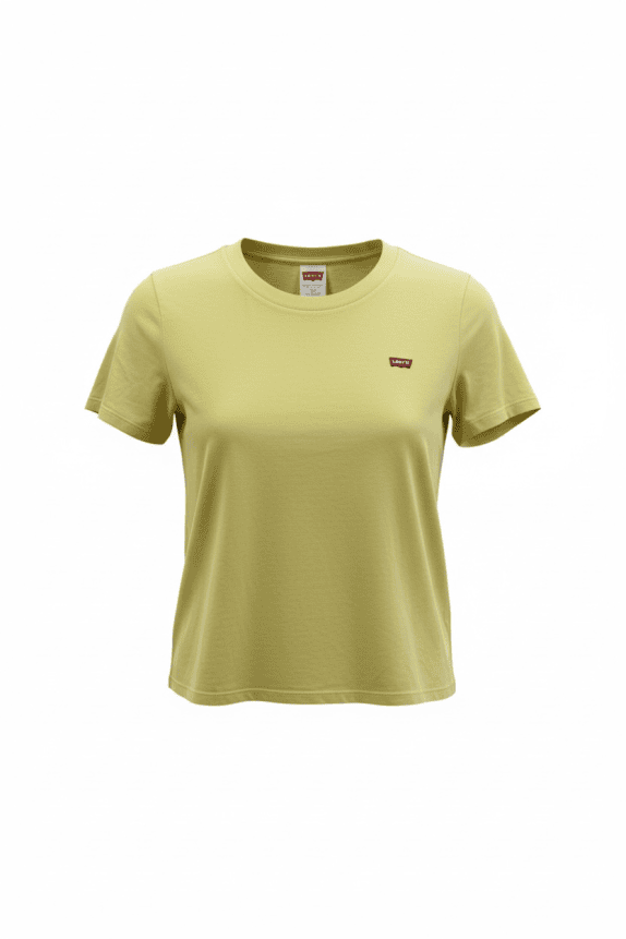 LEVI'S T-SHIRT CASUAL ΜΙΚΡΟ ΛΟΓΟΤΥΠΟ ΚΙΤΡΙΝΟ ΓΥΝΑΙΚΕΙΟ S