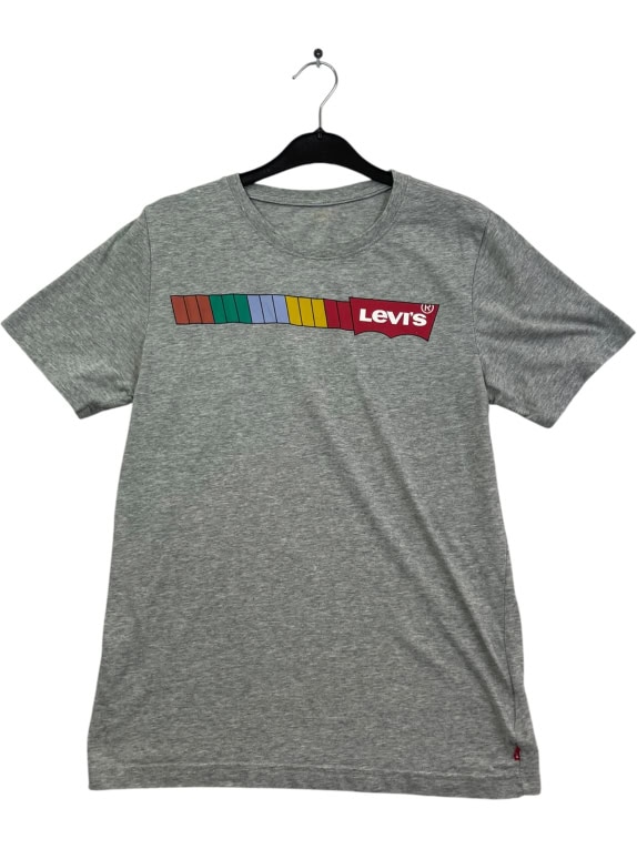LEVIS T SHIRT RETRO ΓΚΡΙ ΑΝΤΡΙΚΟ M pre-owned