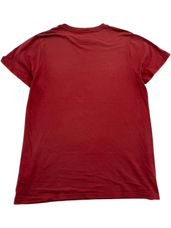 LEVI'S T-Shirt Two Horse Logo Vintage Κόκκινο Unisex Small (16)