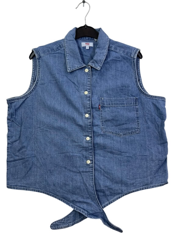 LEVI'S ΤΖΙΝ ΑΜΑΝΙΚΟ ΠΟΥΚΑΜΙΣΟ ΜΠΛΕ ΓΥΝΑΙΚΕΙΟ L