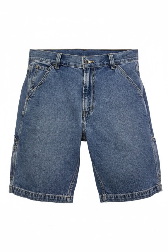 LEVIS ΤΖΙΝ CARPENTER ΒΕΡΜΟΥΔΑ WORKWEAR WASHED BLUE ΑΝΤΡΙΚΟ PRE OWNED XL